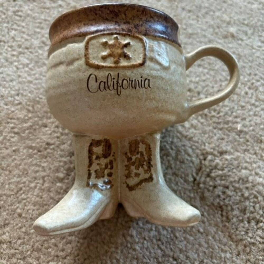 California Sheriff Cowboy Boots Mug